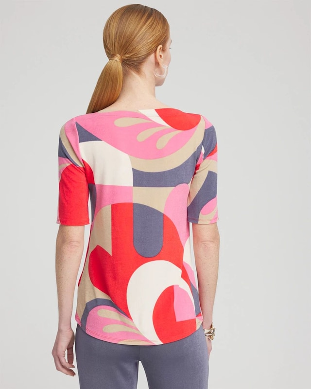 Travelers Modern Elbow Sleeve Top - image 3